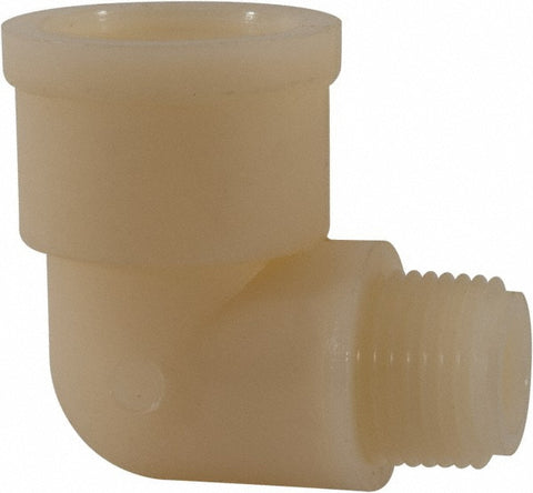 3/4 x 1/2" Nylon Plastic Pipe 90&deg; Street Elbow