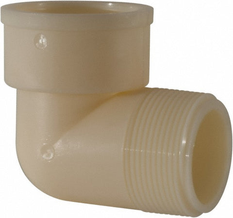 1-1/2" Nylon Plastic Pipe 90&deg; Street Elbow