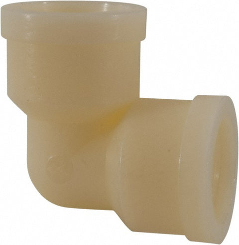 1/2" Nylon Plastic Pipe 90&deg; Elbow