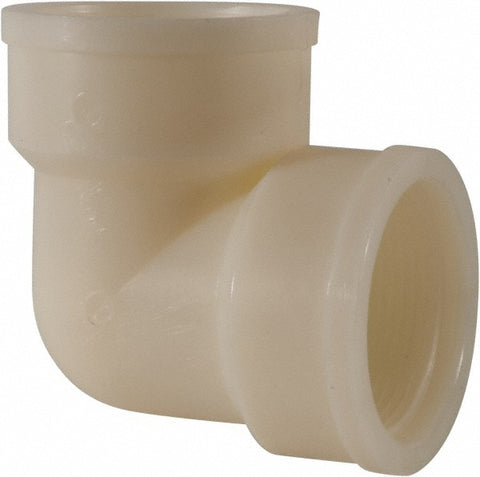 1-1/2" Nylon Plastic Pipe 90&deg; Elbow