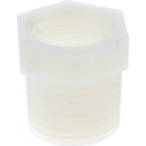 3/8 x 1/4" Nylon Plastic Pipe Reducer Bushing