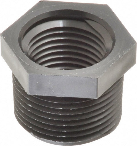 3/4 x 1/2" Polypropylene Plastic Pipe Reducer Bushing
