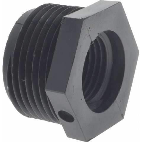 1 x 1/2" Polypropylene Plastic Pipe Reducer Bushing