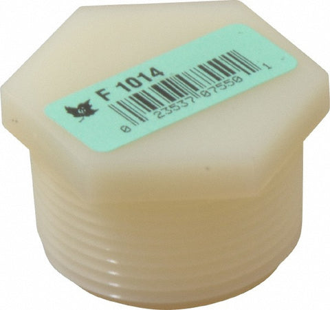 1-1/4" Nylon Plastic Pipe Plug