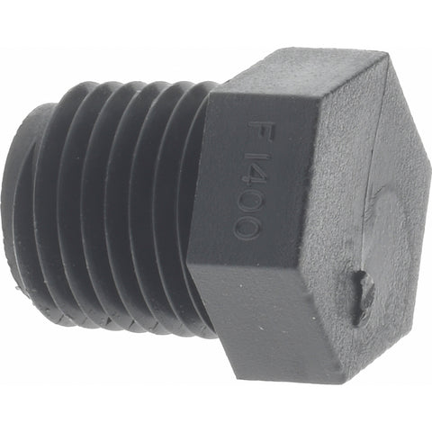 1/4" Polypropylene Plastic Pipe Plug
