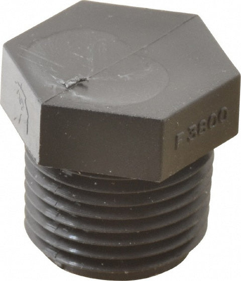 3/8" Polypropylene Plastic Pipe Plug