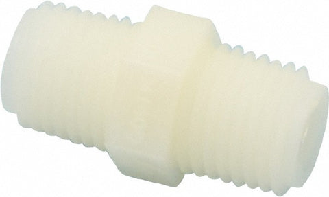 1/4" Nylon Plastic Pipe Hex Nipple