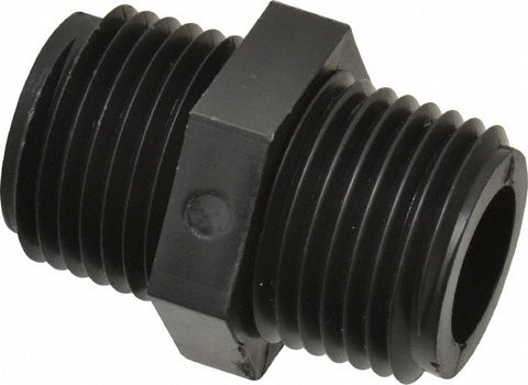 1/2" Polypropylene Plastic Pipe Hex Nipple