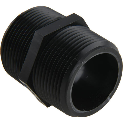 1-1/4" Polypropylene Plastic Pipe Hex Nipple