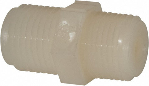 3/8 x 11/16" Nylon Plastic Pipe Reducer Nipple