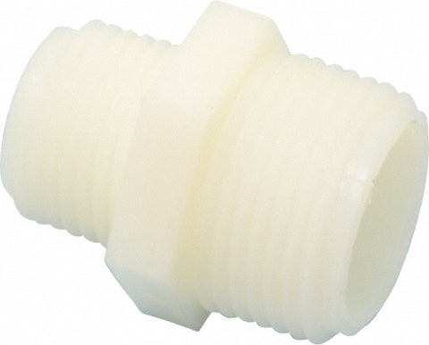 3/4 x 1/2" Nylon Plastic Pipe Reducer Nipple