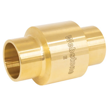 (Nibco Part#:  H-10751W) H-107xW Series - Forged DZR Brass In-Line Spring Check Valve