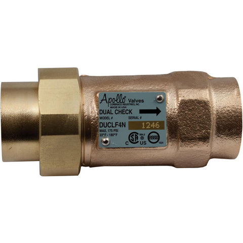3/4" 4NLF SERIES DUAL CHECK BACKFLOW