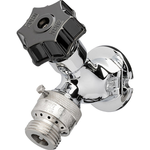 3/4"FPT POLISH CHRM LEAD FREE WALL FAUCET