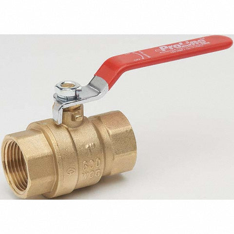 Manual Ball Valve: 1" Pipe, Full Port