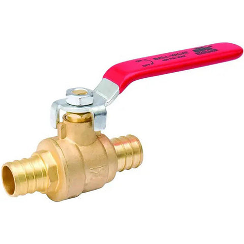 Manual Ball Valve: 3/8" Pipe, Full Port