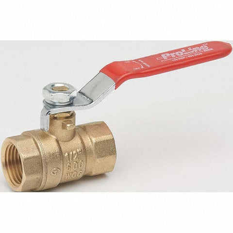Manual Ball Valve: 3/8" Pipe, Full Port