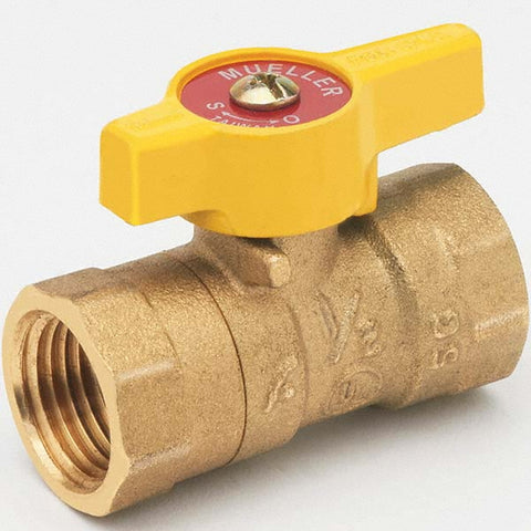 Manual Ball Valve: 1/2" Pipe, Full Port
