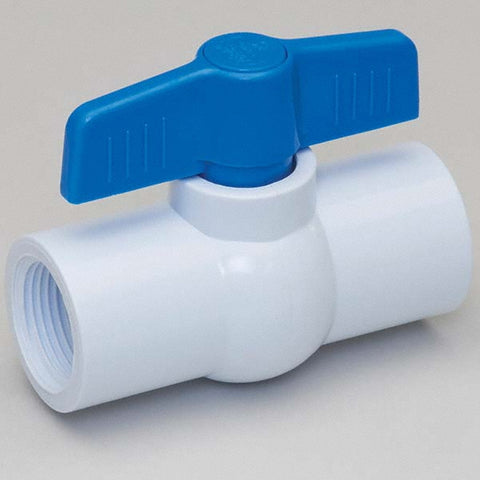 2-Way Manual Ball Valve: 1/2" Pipe, Full Port
