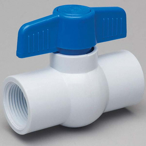 2-Way Manual Ball Valve: 1" Pipe, Full Port