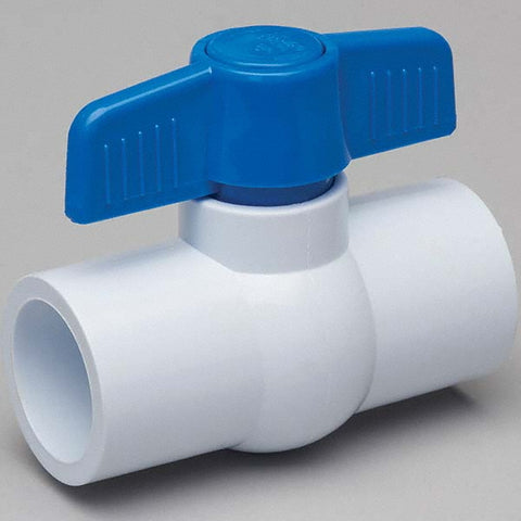2-Way Manual Ball Valve: 1-1/4" Pipe, Full Port