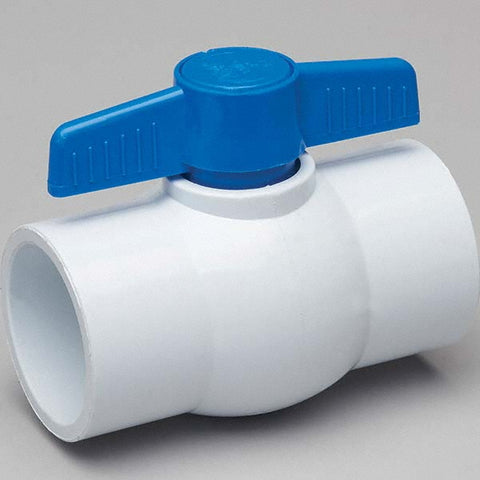2-Way Manual Ball Valve: 2" Pipe, Full Port