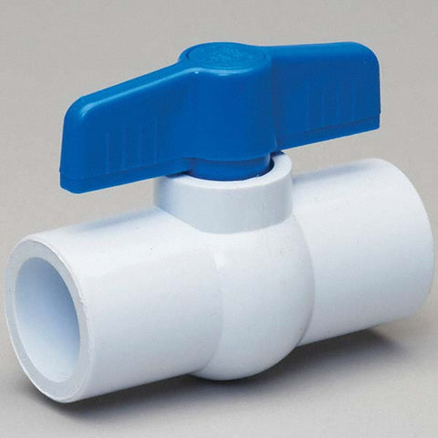 2-Way Manual Ball Valve: 3/4" Pipe, Full Port
