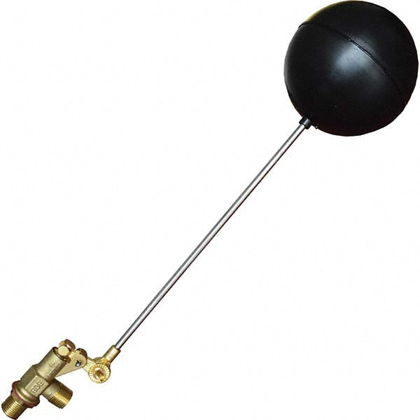 Float Valves: Style: Angle Pattern-Single Seat; Pipe Size: 3/4; End Co ...
