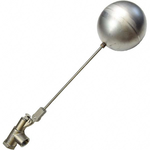 Float Valves: Style: Angle Pattern-Single Seat; Pipe Size: 3/4; End Co ...