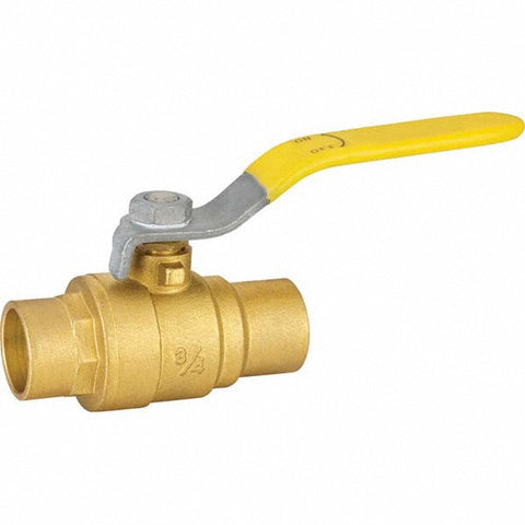 2-Way Manual Ball Valve: 1" Pipe, Full Port