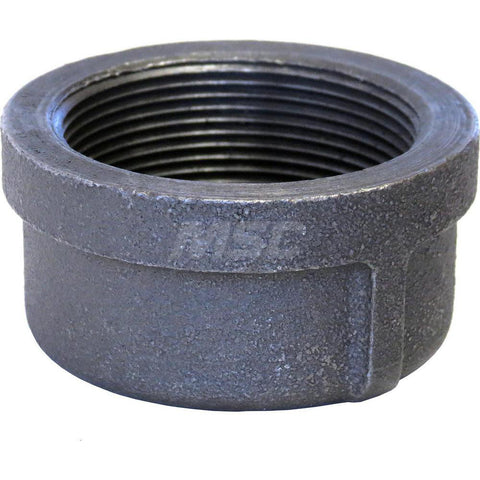 Black Cap: 6", 150 psi, Thread x Thread