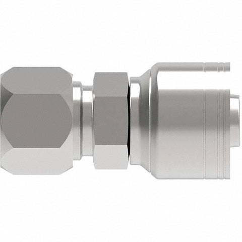 Hydraulic Hose Flareless Tube Rigid Ermeto 7,000 Series Fitting: 8 mm, 7/8-14