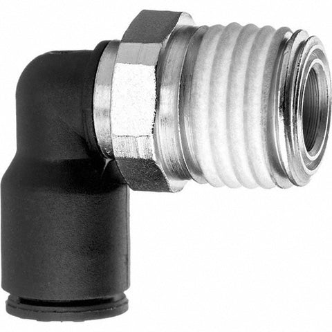 Push-to-Connect Fitting: Male Elbow, NPT