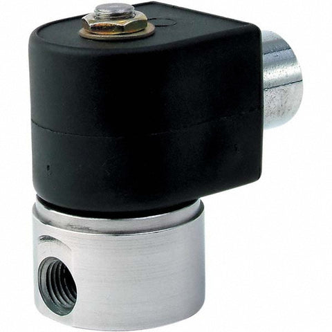 Solenoid Valve: 2-Way, 1/4" Port