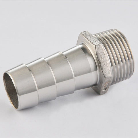 Barbed Hose Fitting: 3/4" ID Hose, Nipple