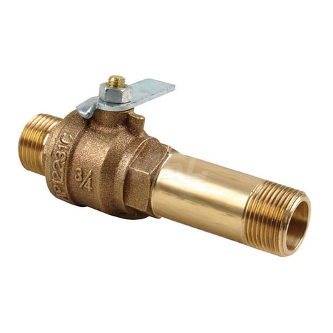 1-1/16X6-1/8 3/4NPT BRASS DRAIN VALVE