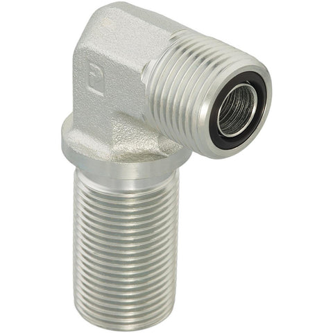 1/4" ORFS BULKHEAD UNION ELB&LCKNUT