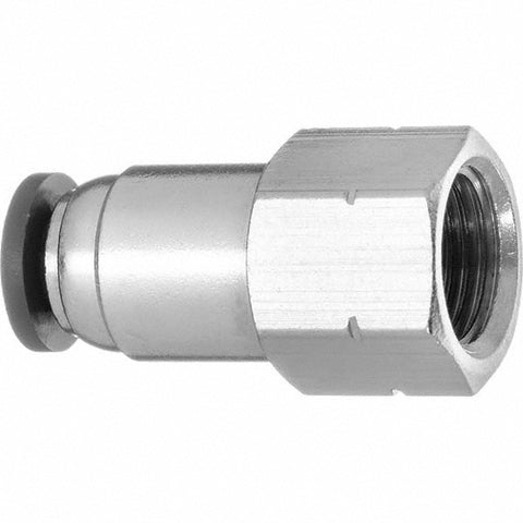 Push-to-Connect Fitting: Connector, 3/8" OD