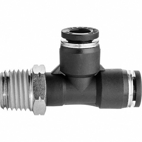 Push-to-Connect Fitting: Run Tee, 1/8" OD