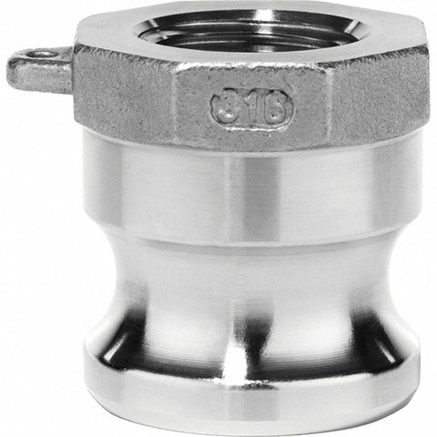 Cam & Groove Coupling: 1-1/2", FNPT Thread