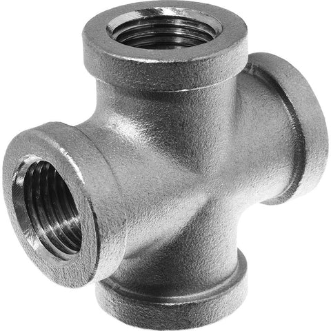 Aluminum Pipe Fittings: Fitting Size: 3/8 x 3/8 x 3/8 x 3/8; Material Grade: Class 150