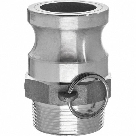 Cam & Groove Coupling: 1/2", MNPT Thread