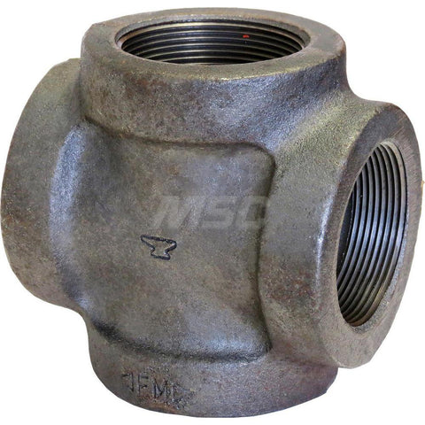 Black Cross: 2", 125 psi, Thread x Thread