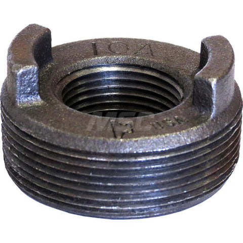 Black Face Bushing: 2 x 1-1/2", 150 psi, Thread x Thread