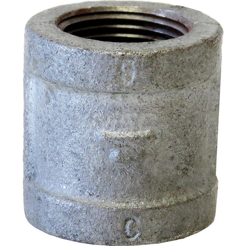 Black Coupling: 2-1/2", 150 psi, Thread x Thread