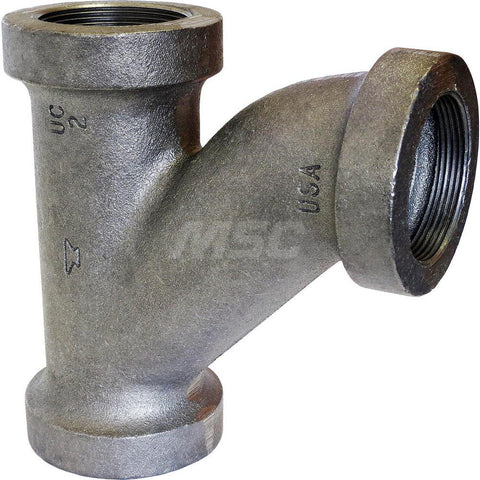 Black 90 deg Long Turn TY: 1-1/2", Thread x Thread