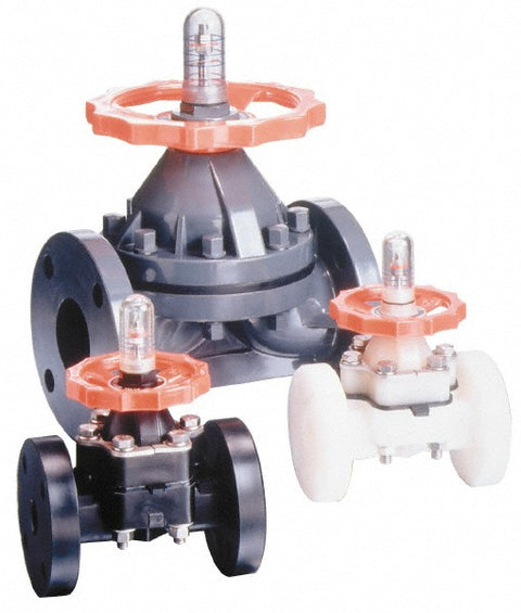 2-1/2" Pipe, 150 Max psi, Diaphragm Valve