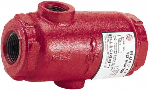 2" Pipe In Line Air Separator Air Vent