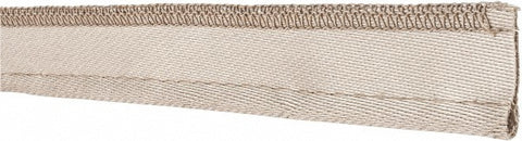 3/8" Bulb Dia, 1-1/2" Overall Width, Silica Tadpole Gasketing