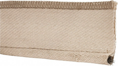 3/8" Bulb Dia, 2-1/2" Overall Width, Silica Tadpole Gasketing